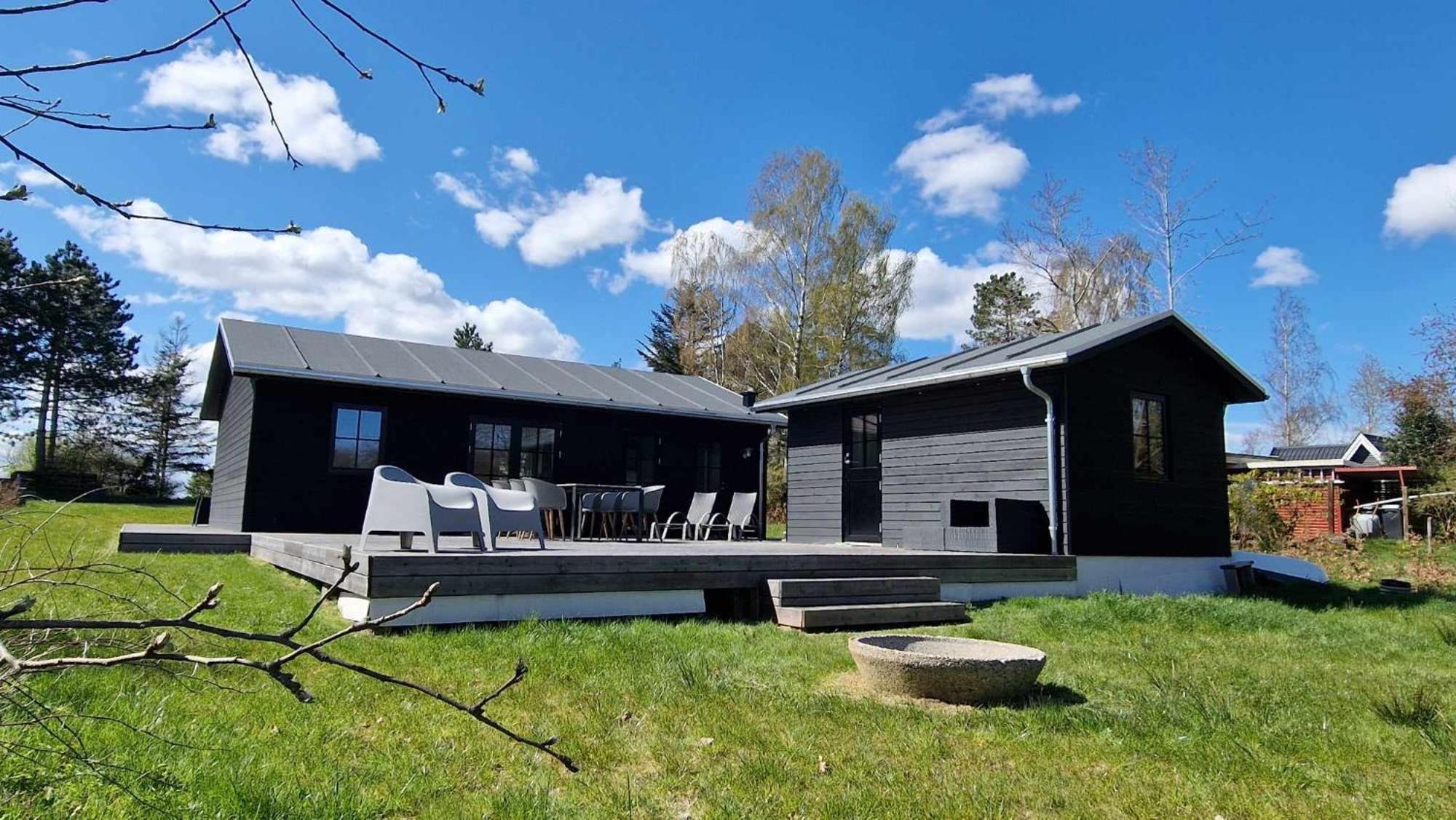 Sommerhus Ved Mosso Med Sokig Skanderborg Εξωτερικό φωτογραφία